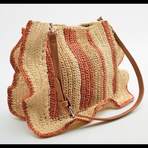 ZARA Woven bucket bag 6218/910 - Picture 5 of 14